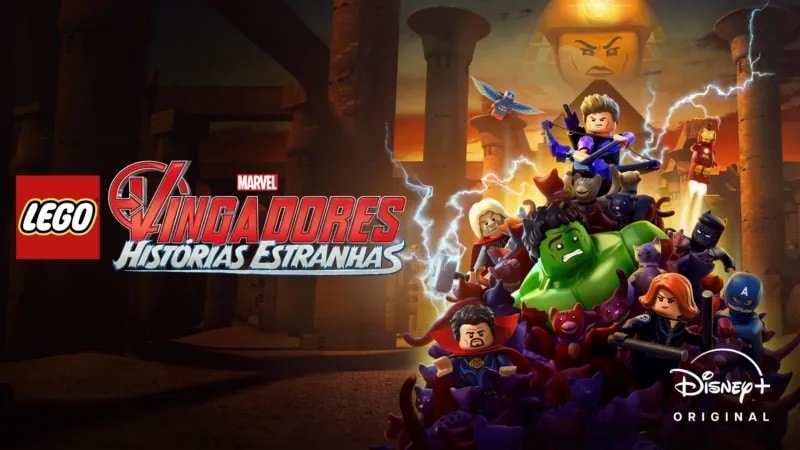 Filme dos Jonas Brothers, animação dos Vingadores e mais 3 surpresas hoje no Disney+ LEGO-Marvel-Vingadores-Historias-Estranhas Filme dos Jonas Brothers, animação dos Vingadores e mais 3 surpresas hoje no Disney+