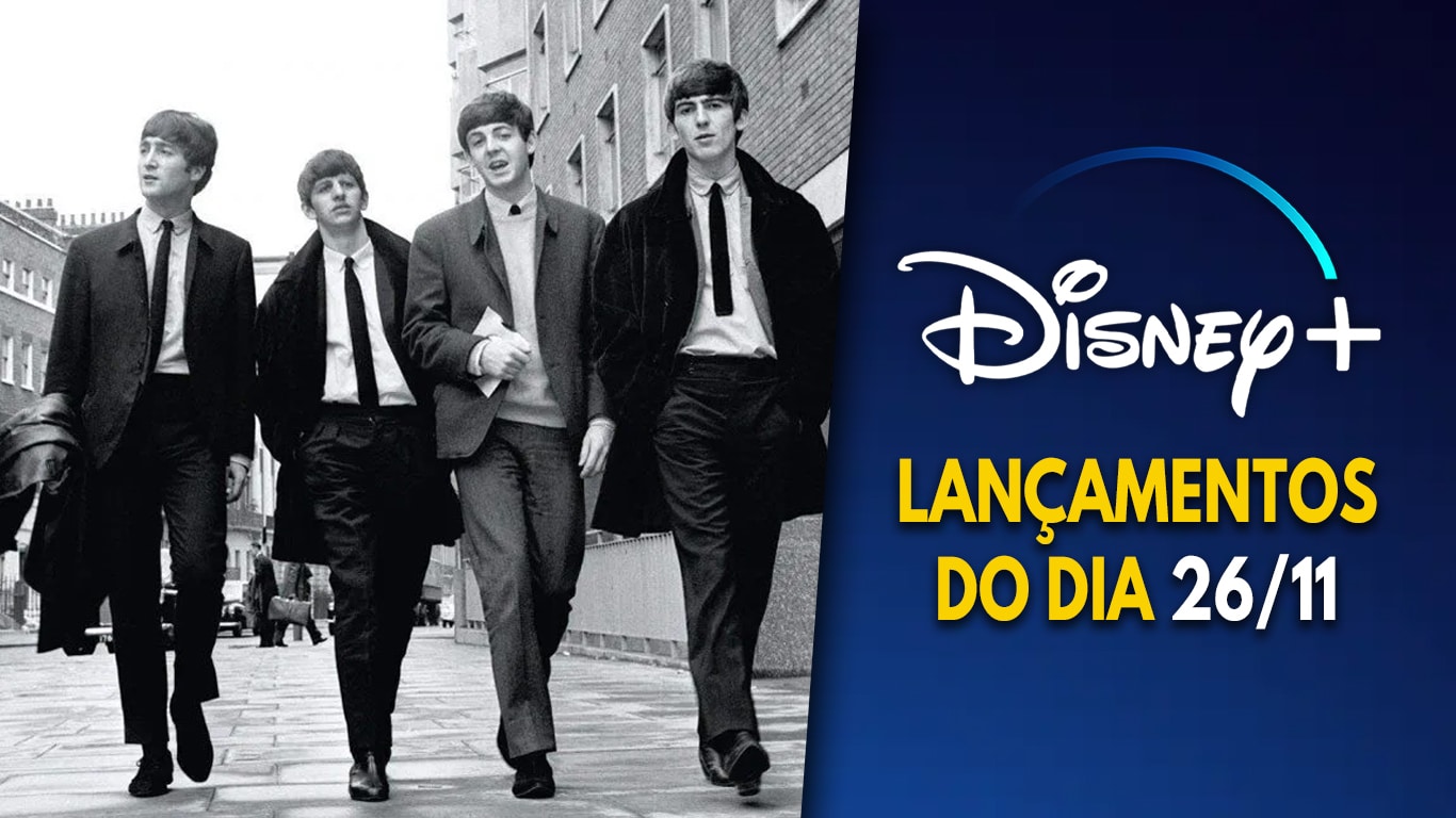 Lancamentos-Disney-Plus-do-dia-26-11-2025 The Beatles: Antologia estreia no Disney+ junto com novidades de outras 5 séries