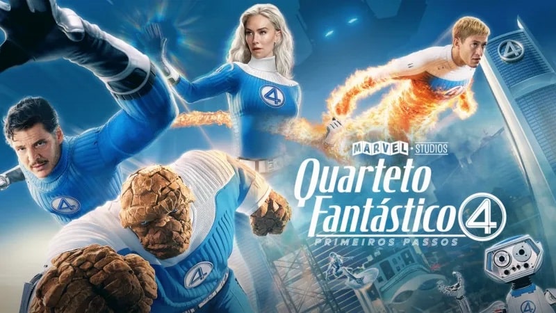 Quarteto-Fantastico-Primeiros-Passos-Disney-Plus Quarteto Fantástico: Primeiros Passos chegou com DUAS versões ao Disney+