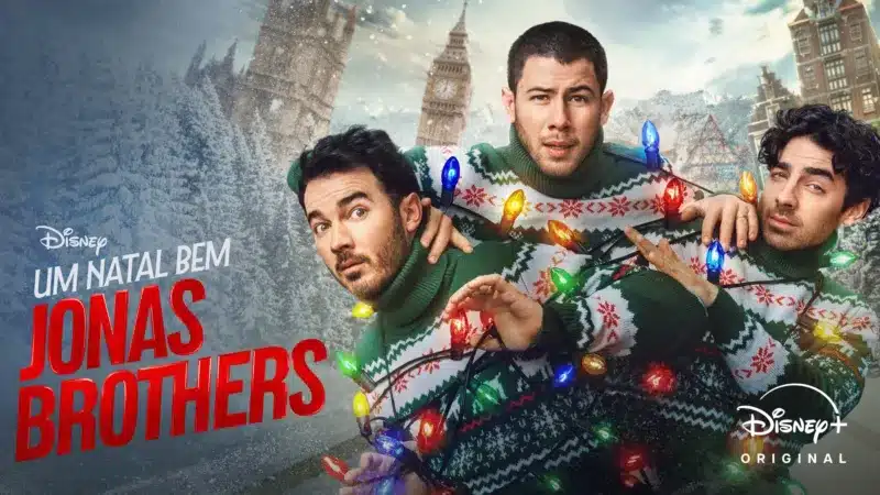 Um-Natal-Bem-Jonas-Brothers-Disney Todos os lançamentos desta semana no Disney+ (10 a 16 de novembro)