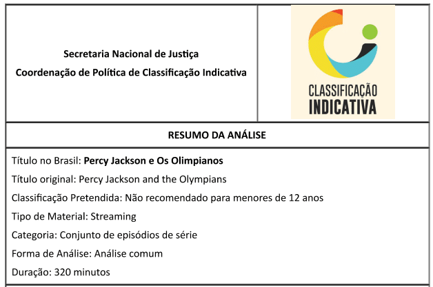 image-103 Classificação indicativa de Percy Jackson será maior na segunda temporada
