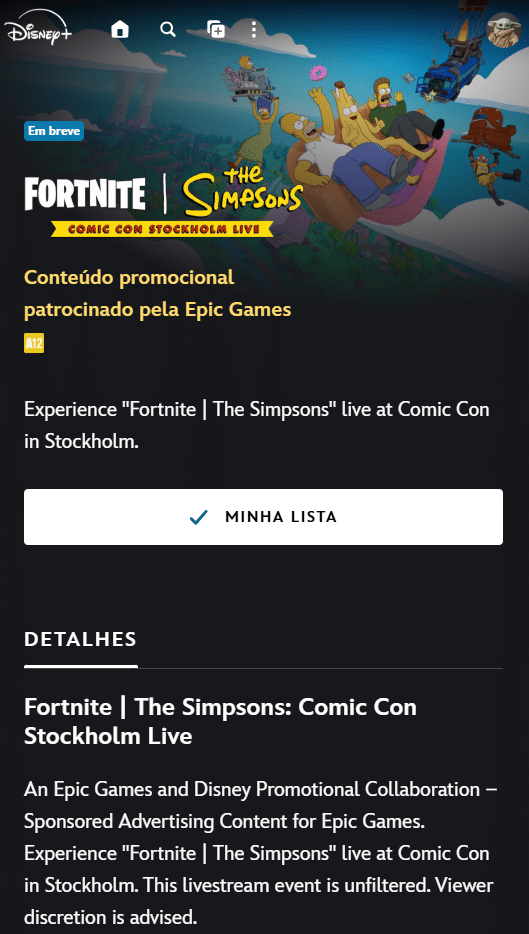 Além do jogo: Fortnite ganha episódio especial de Os Simpsons no Disney+ image-13 Além do jogo: Fortnite ganha episódio especial de Os Simpsons no Disney+