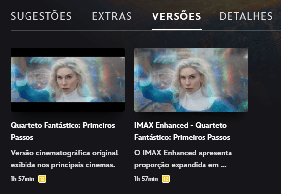 image-44 Quarteto Fantástico: Primeiros Passos chegou com DUAS versões ao Disney+