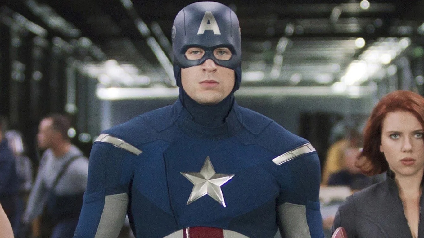 Capitao-America-em-Os-Vingadores Imagens raras mostram como Vingadores teria um Capitão América muito mais fiel aos quadrinhos