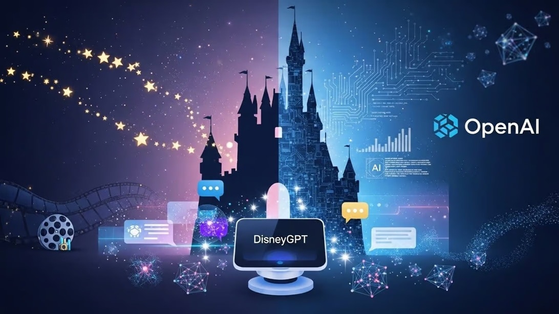 Disney avança com Inteligência Artificial e já testa DisneyGPT e o ambicioso "Jarvis" DisneyGPT-fundo Disney avança com Inteligência Artificial e já testa DisneyGPT e o ambicioso "Jarvis"