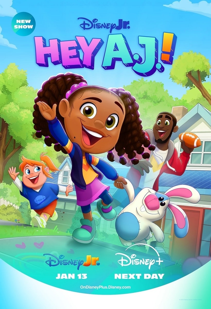 HEY-AJ-Poster Hey A.J.! Disney apresenta nova série infantil com música e muita imaginação