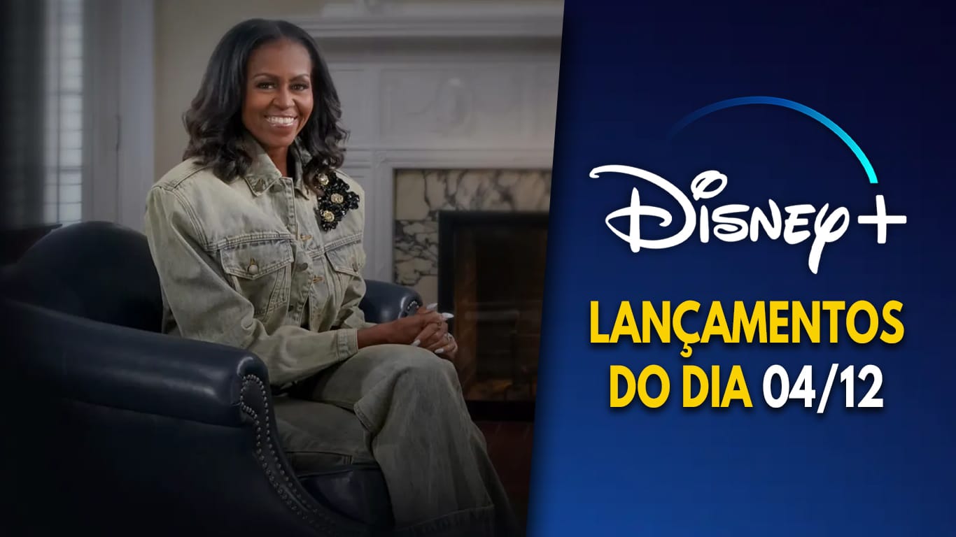 Lancamentos-Disney-Plus-do-dia-04-12-2025 Disney+ lança entrevista surpresa com Michelle Obama e novos episódios de 2 séries