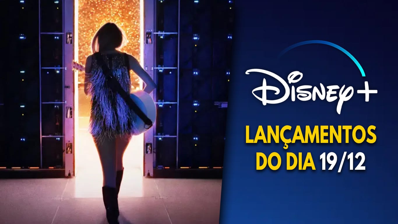 Lancamentos-Disney-Plus-do-dia-19-12-2025 Série de Taylor Swift ganha novos episódios e Kumail Nanjiani estreia especial no Disney+