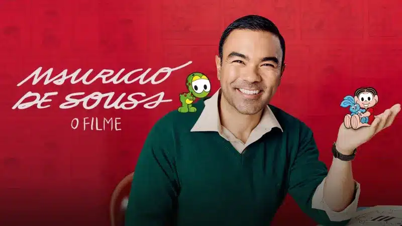 Mauricio-de-Sousa-O-FIlme-DisneyPlus Percy Jackson e Taylor Swift lideram a melhor semana de dezembro no Disney+ (08 a 14/12)