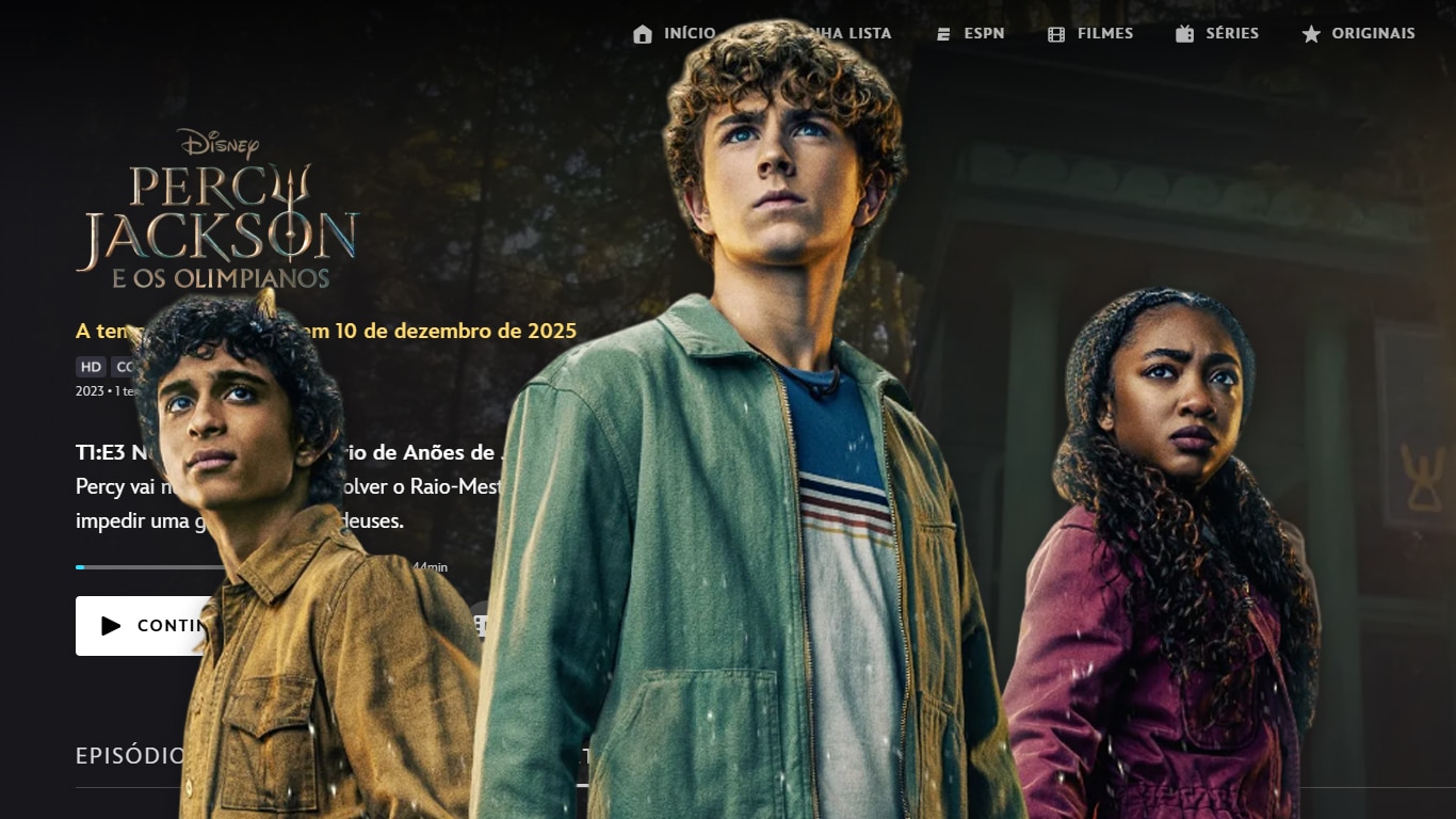 Percy Jackson 2: Data e horário de todos os episódios da segunda temporada Percy-Jackson-no-Disney-Plus Percy Jackson 2: Data e horário de todos os episódios da segunda temporada