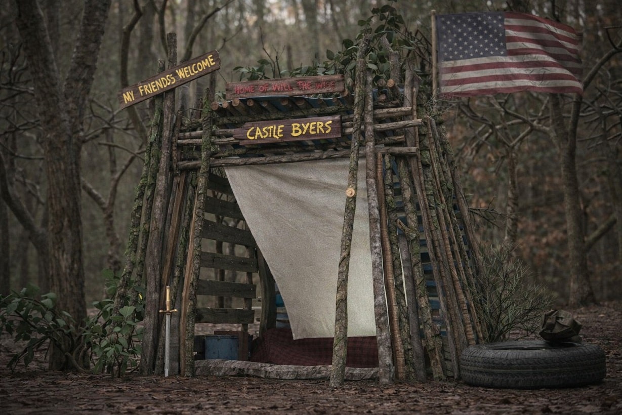 Castle-Byers-Stranger-Things Stranger Things usou truque do criador de Star Wars para corrigir erro na série