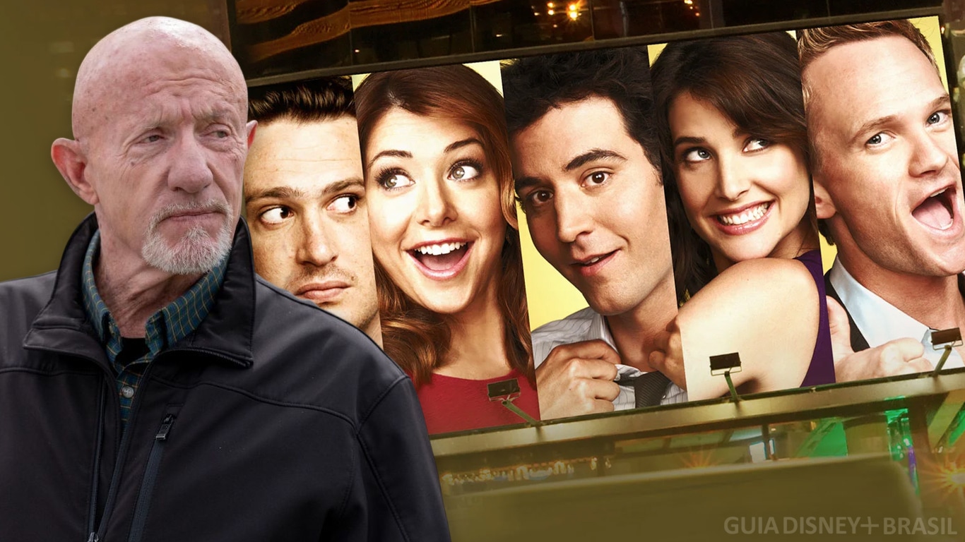 Mike-Ehrmantraut-How-I-Met-Your-Mother Mike Ehrmantraut só existe em Breaking Bad por causa de How I Met Your Mother