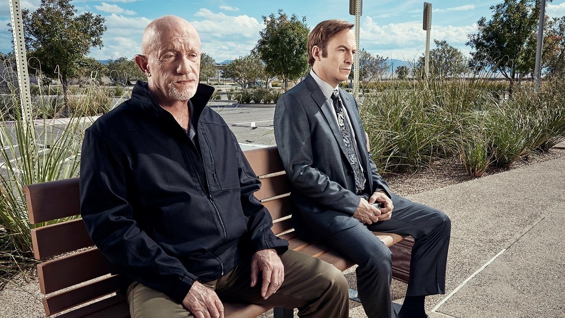 Mike-Ehrmantraut-e-Saul-Goodman-em-Better-Call-Saul Mike Ehrmantraut só existe em Breaking Bad por causa de How I Met Your Mother