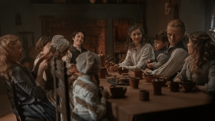 image-3 Fotos da 8ª temporada de Outlander indicam momentos difíceis para Fergus e Marsali