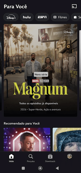 image-64 App do Disney+ recebe novo visual e reorganiza o catálogo em dispositivos Android