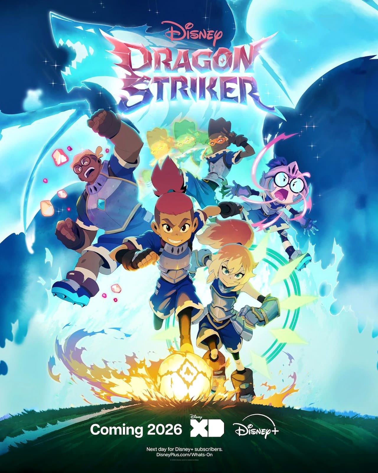 Dragon-Striker-poster Dragon Striker: Disney revela arte inédita e novidades da série