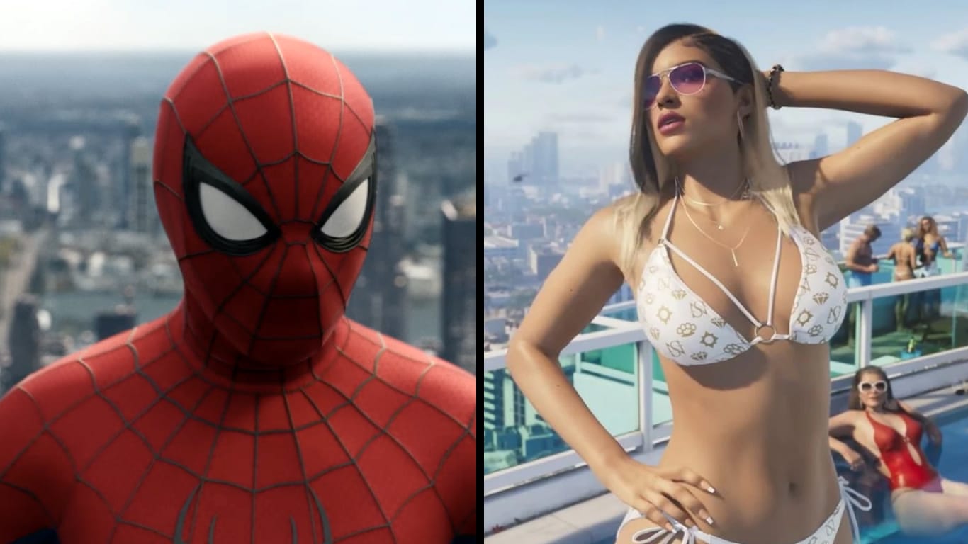 Homem-Aranha-e-GTA-6 Homem-Aranha: Um Novo Dia bate recorde histórico e supera GTA VI