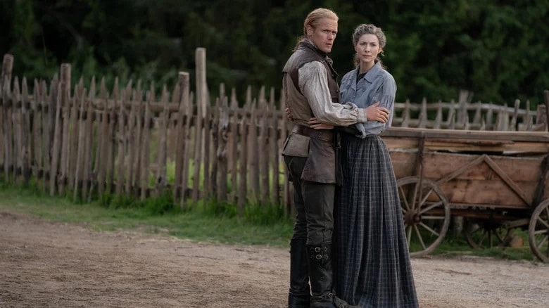Jamie-e-Claire-no-Frasers-Ridge Outlander finalmente responde mistério de Faith na oitava temporada