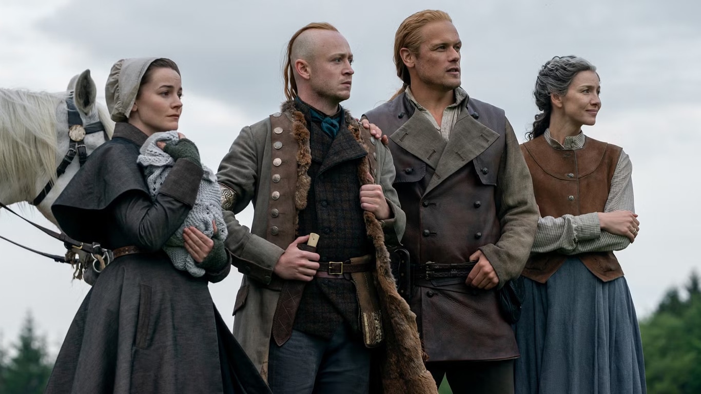 Outlander-Oitava-temporada Que dia e horas estreiam os 10 episódios da 8ª temporada de Outlander?