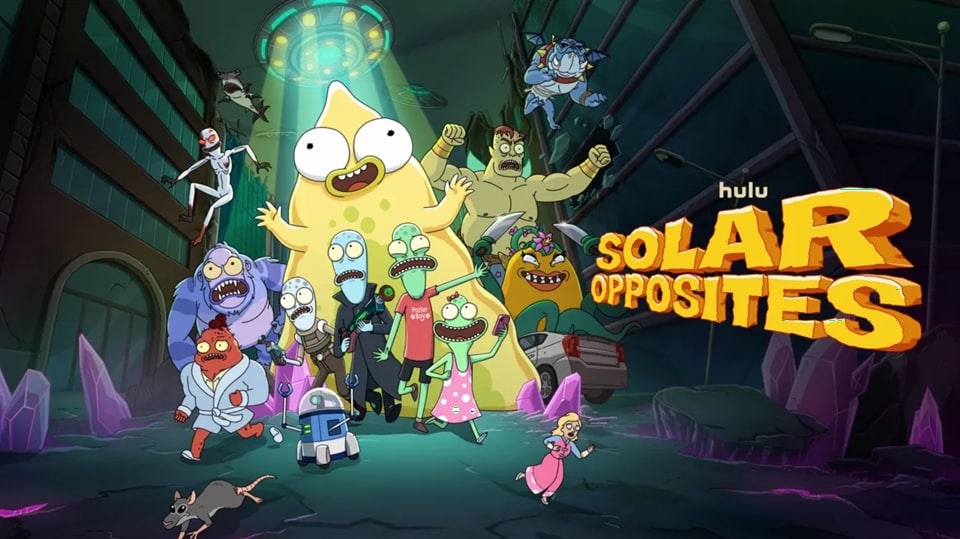 Solar-Opposites-temporada-6 Zootopia 2 lidera as novidades da semana no Disney+ (09 a 15/03)