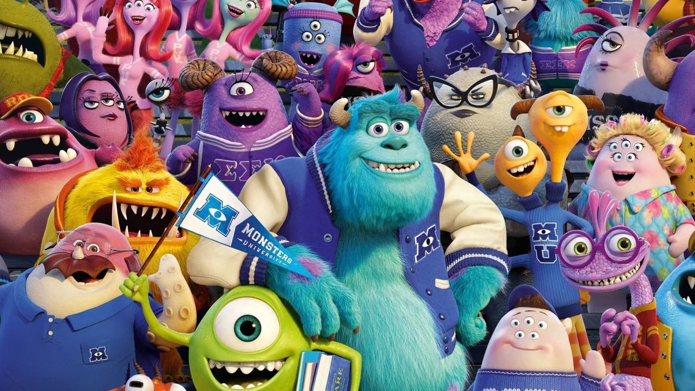 Universidade-Monstros Monstros S.A. 3 está em desenvolvimento na Pixar!
