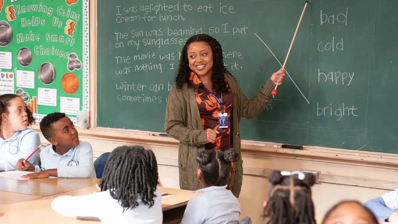 1000175835 Quinta Brunson explica as escolhas ousadas da 5ª temporada de Abbott Elementary