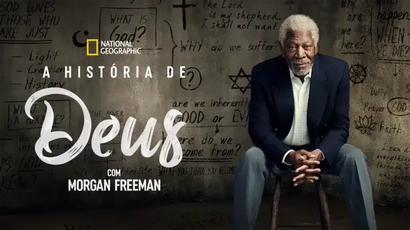 A-Histotia-de-Deus-com-Morgan-Freeman 4º dia seguido de remoções no Disney+, e Morgan Freeman é a nova vítima