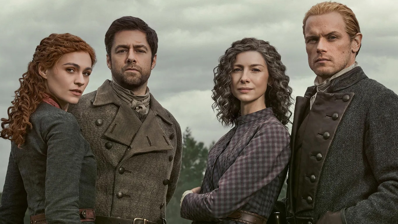 Elenco-Outlander O último dia de Outlander: lágrimas, Himalaia e aprender a voar