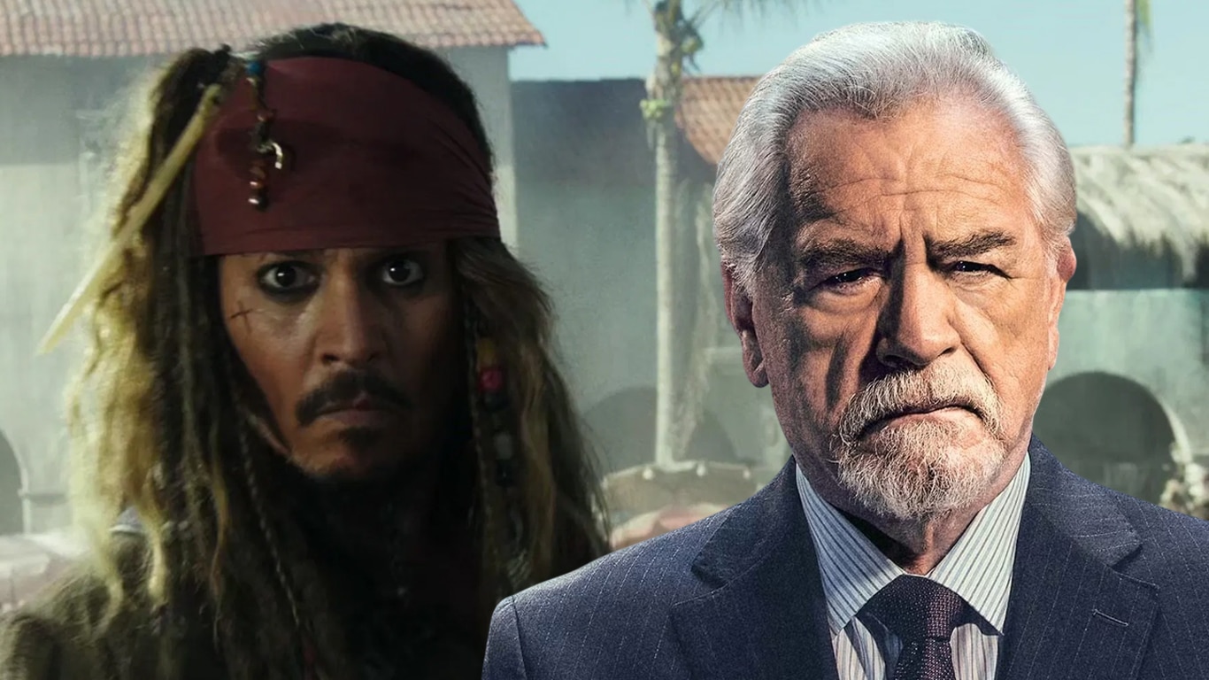 Johnny-Depp-e-Brian-Cox Brian Cox detona Johnny Depp e diz que recusou Piratas do Caribe por causa dele