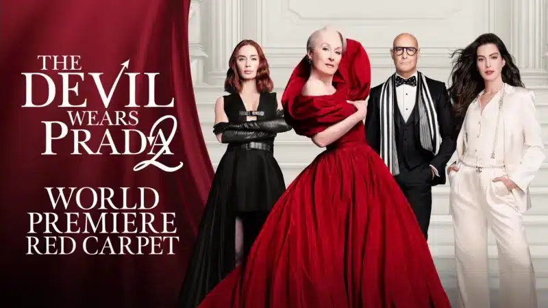 O-Diabo-Veste-Prada-2-Tapete-Vermelho-ao-Vivo Semana no Disney+: maratone DOC e assista pré-estreia de O Diabo Veste Prada 2 ao vivo (20 a 26/04)