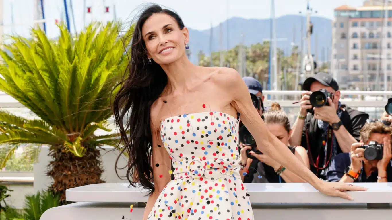1000179210 Demi Moore defende trabalhar com a Inteligência Artificial no cinema