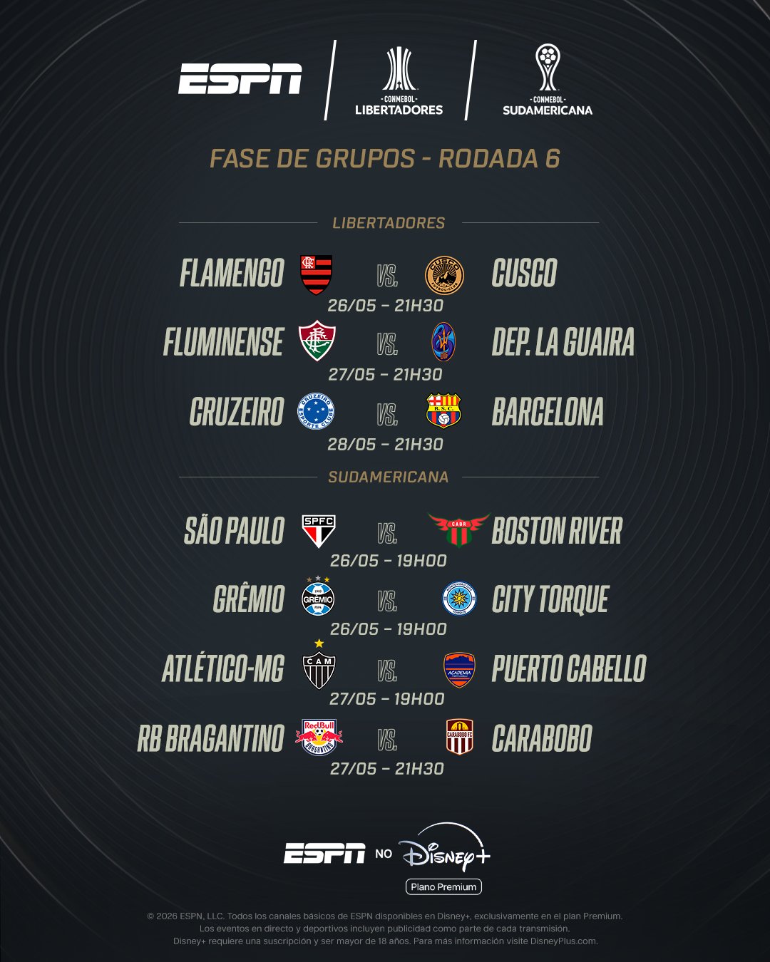 1000182740 Libertadores e Sudamericana ao vivo: onde assistir a rodada final da fase de grupos