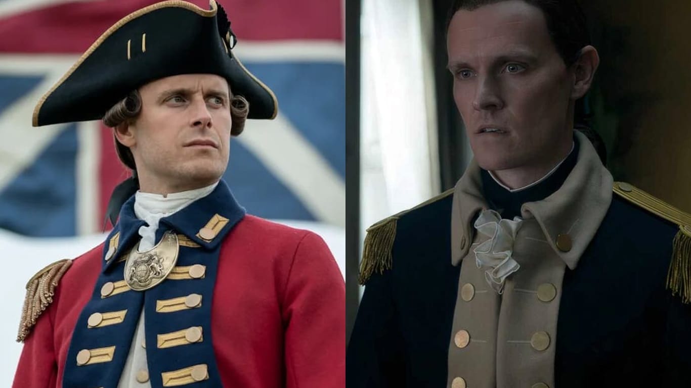 Capitao-Richardson-e-Percy-Beauchamp-em-Outlander Outlander mata dois personagens antes do grande final