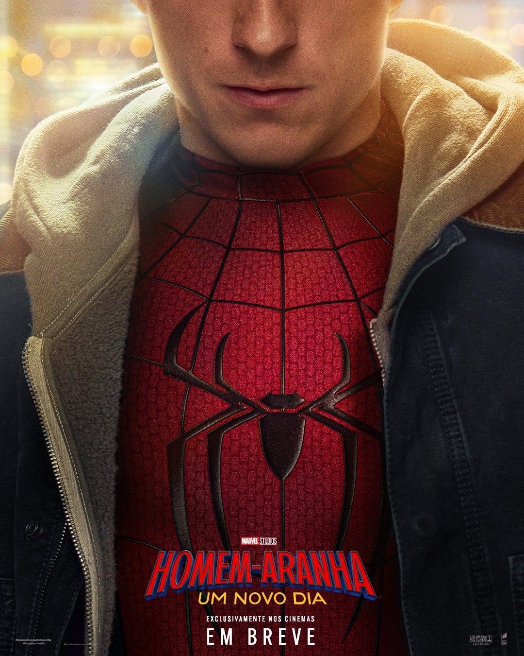 Homem-Aranha-Um-Novo-Dia-Poster Vídeo de 'Homem-Aranha: Um Novo Dia' tem referência a Andrew Garfield?