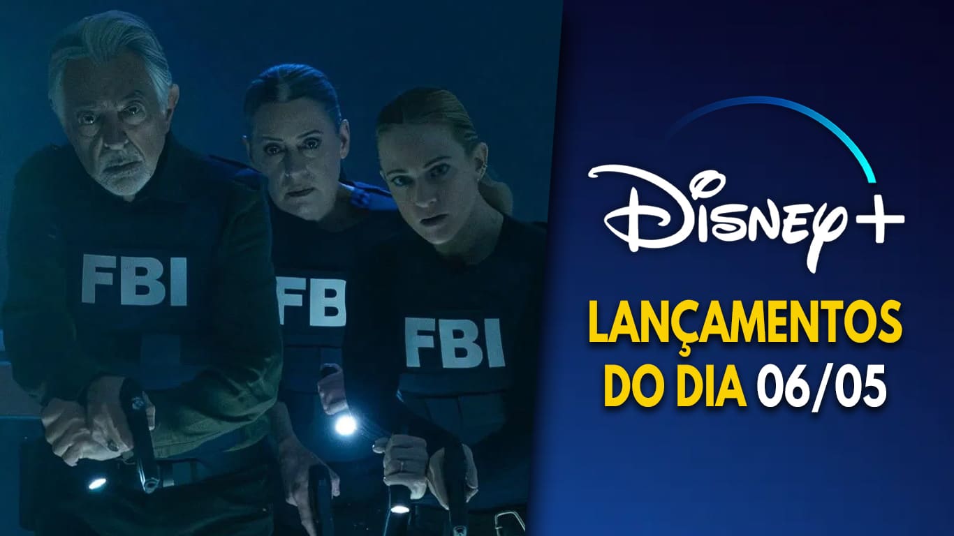 Lancamentos-Disney-Plus-do-dia-06-05-2026 Criminal Minds, Reparos em Família e um tributo a Eric Dane marcam esta quarta do Disney+