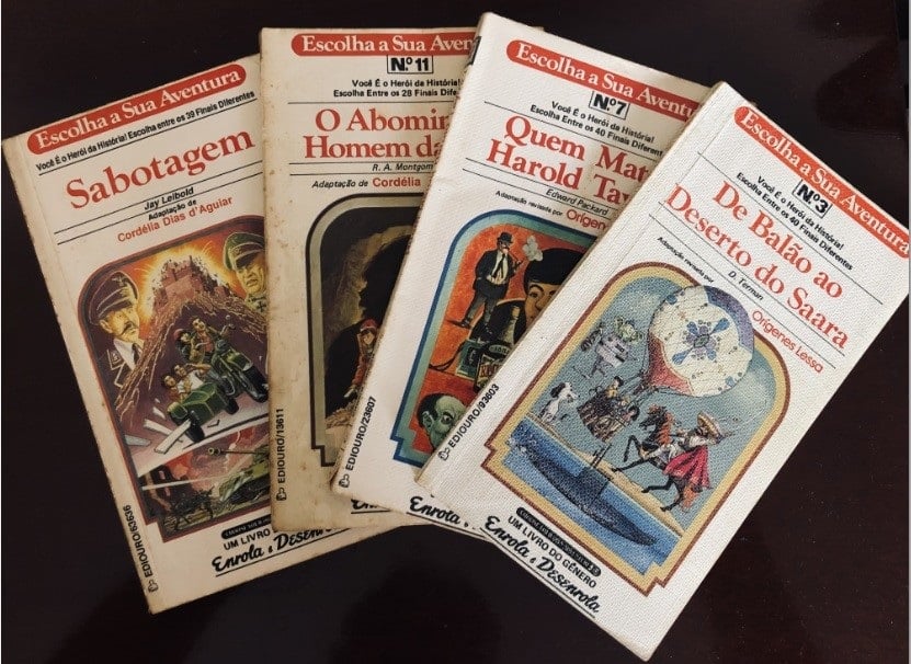 livros-jogos-Escolha-a-Sua-Aventura-1 Escolha a Sua Aventura: livro-jogo vai virar filme na Disney com diretores de Pânico