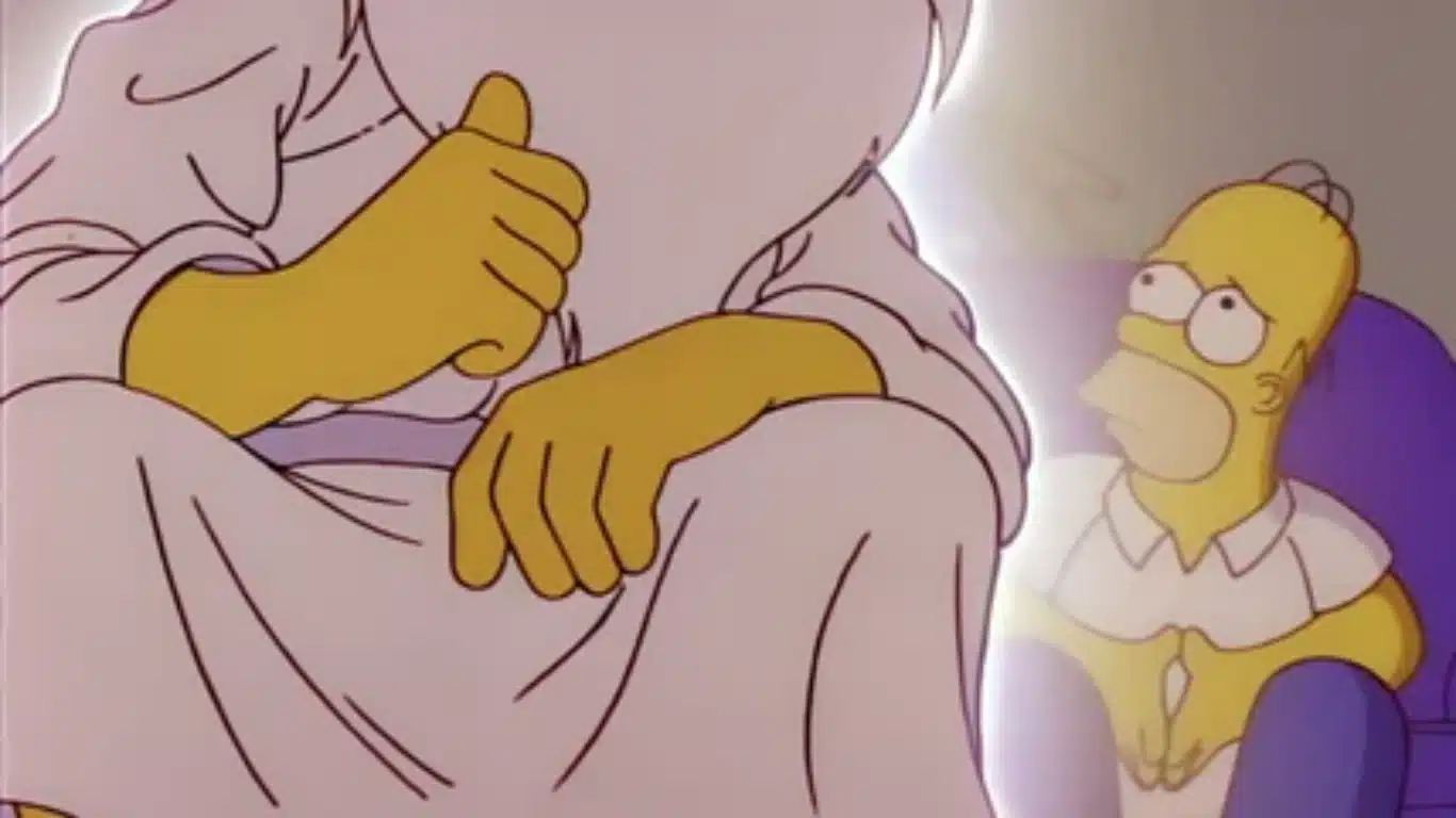 1000185443 Todos personagens de Os Simpsons têm quatro dedos, menos um