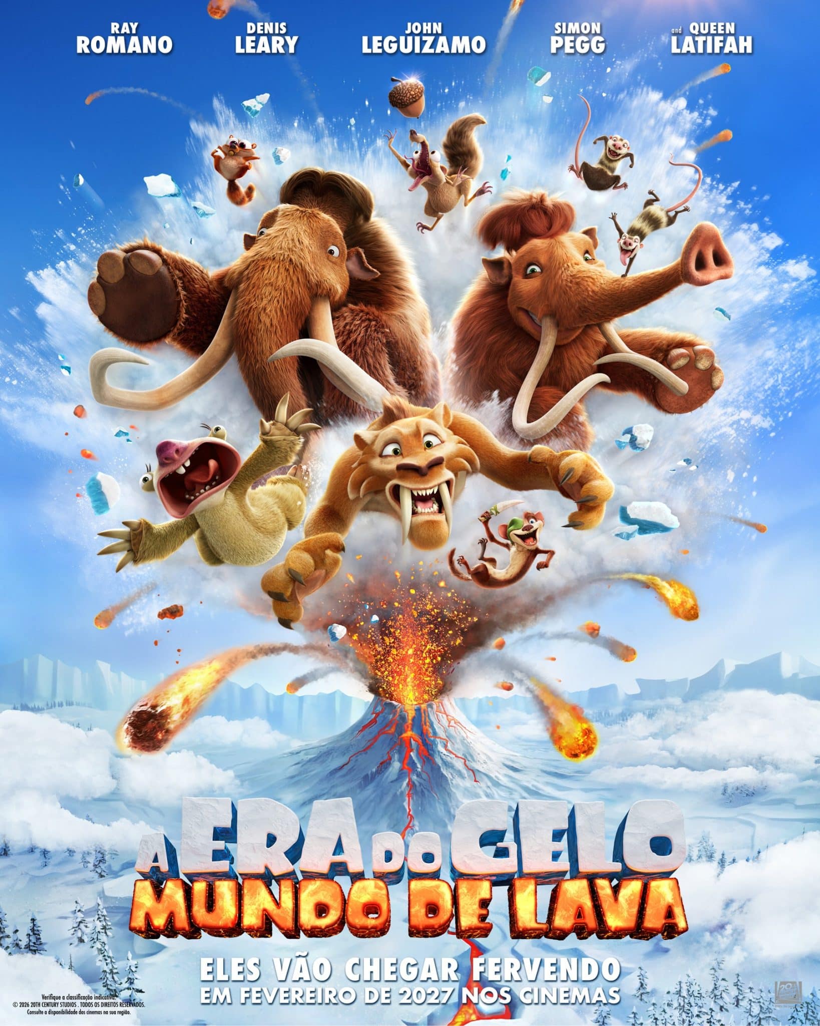 A-Era-do-Gelo-Mundo-de-Lava-Poster-1638x2048 A Era do Gelo: Mundo de Lava revela trailer com toda a turma saindo de um vulcão