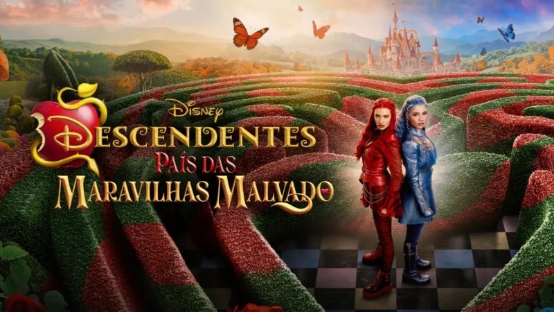 Descendentes-Pais-das-Maravilhas-Malvado-Disney-Plus Descendentes: Wicked Wonderland ganha título, sinopse e trailer oficiais em português