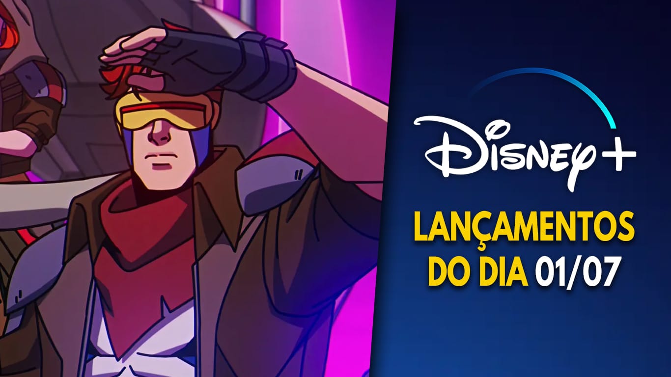 Lancamentos-Disney-Plus-do-dia-01-07-2026 2ª temporada de X-Men '97 estreia no Disney+ com lista bem maior que o esperado
