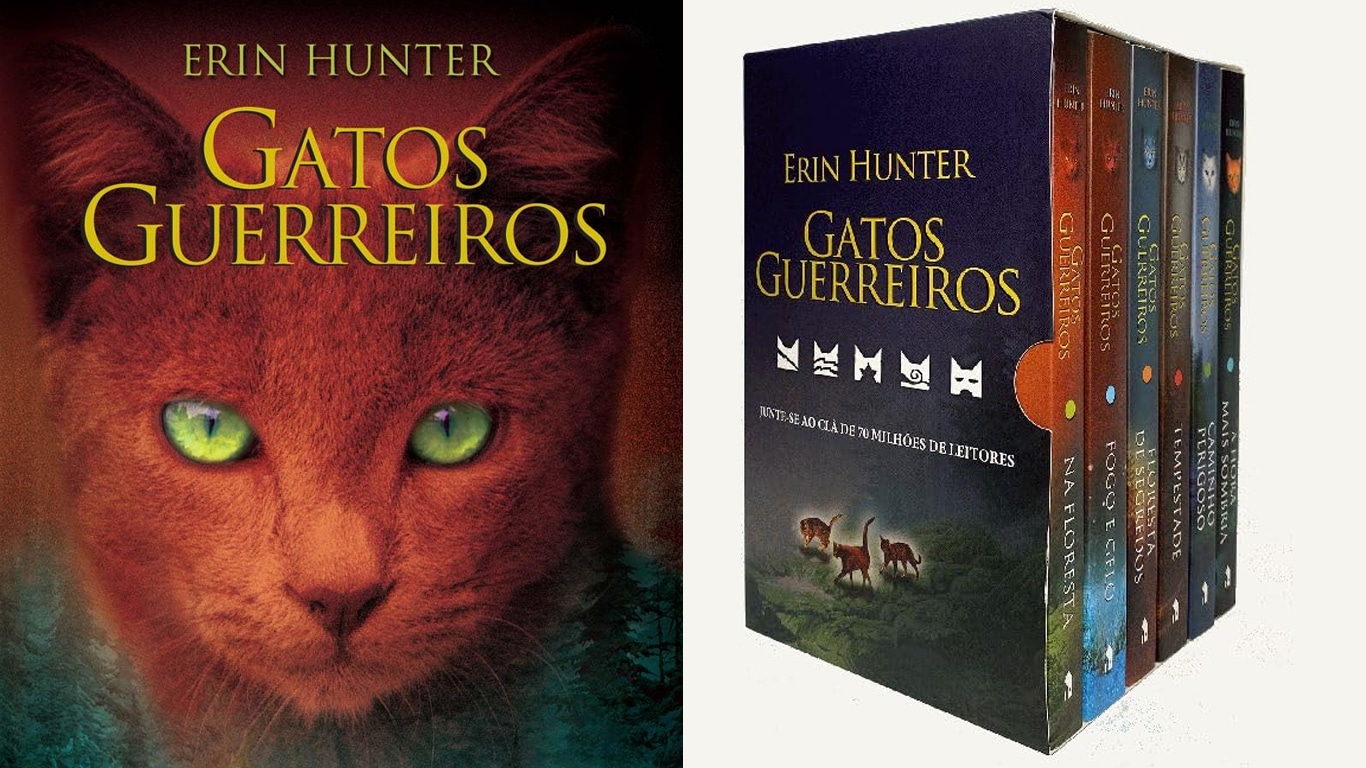 Livros-Gatos-Guerreiros Gatos Guerreiros: Disney vai lançar série baseada nos livros de Erin Hunter