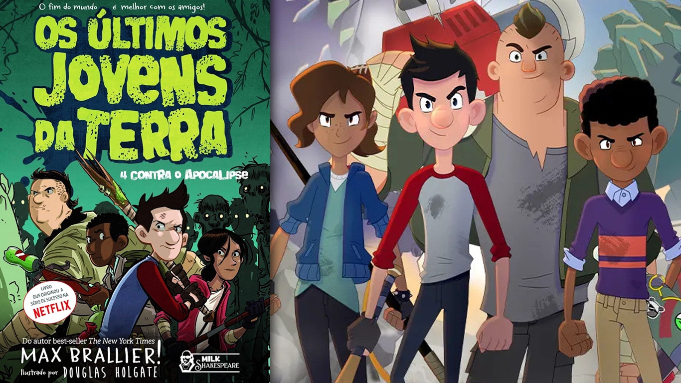 Os-Ultimos-Jovens-da-Terra-4-Contra-o-Apocalipse Os Últimos Jovens da Terra (4 Contra o Apocalipse) vai virar live-action na Disney