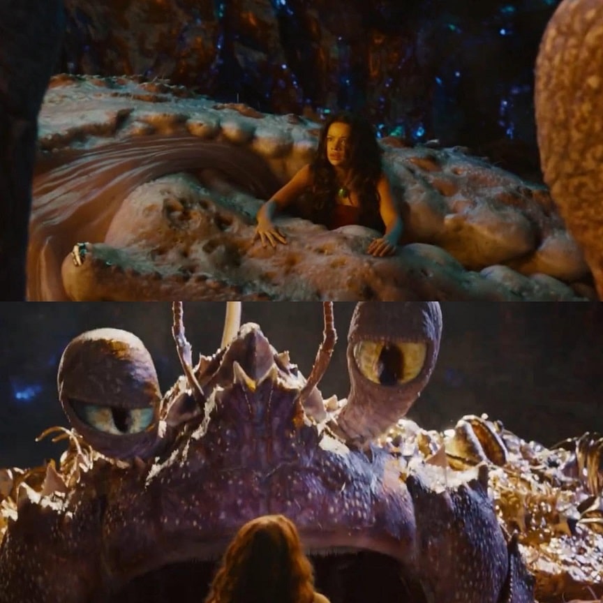 Moana ganha trailer final antes da estreia do live-action nos cinemas Tamatoa-Moana-live-action Moana ganha trailer final antes da estreia do live-action nos cinemas