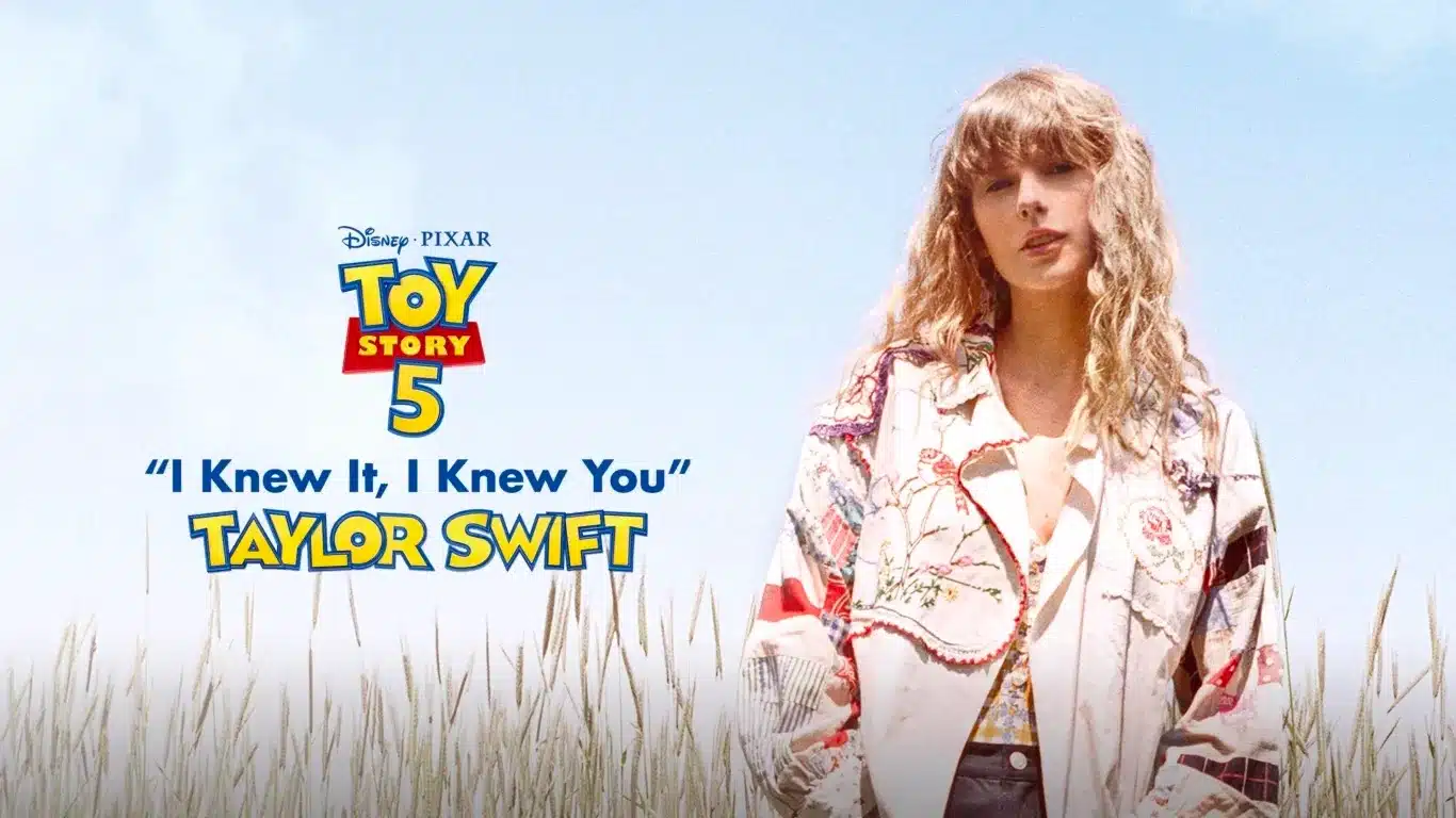 Taylor-Swift-I-Knew-It-I-Knew-You-From-Toy-Story-5 Taylor Swift: I Knew It, I Knew You agora está disponível no Disney+ com o clipe oficial