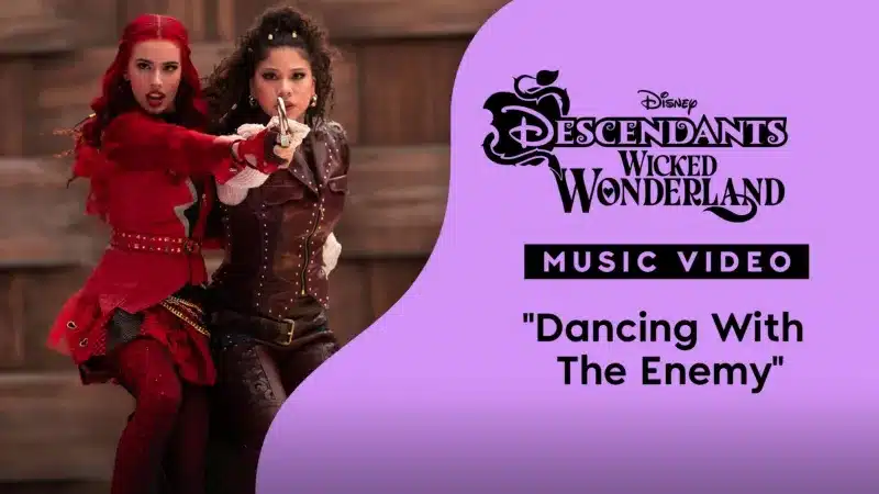 Dancing-with-the-Enemy-Descendentes Disney+ libera Descendentes: País das Maravilhas Malvado e mais 4 surpresas nesta sexta (17/07)