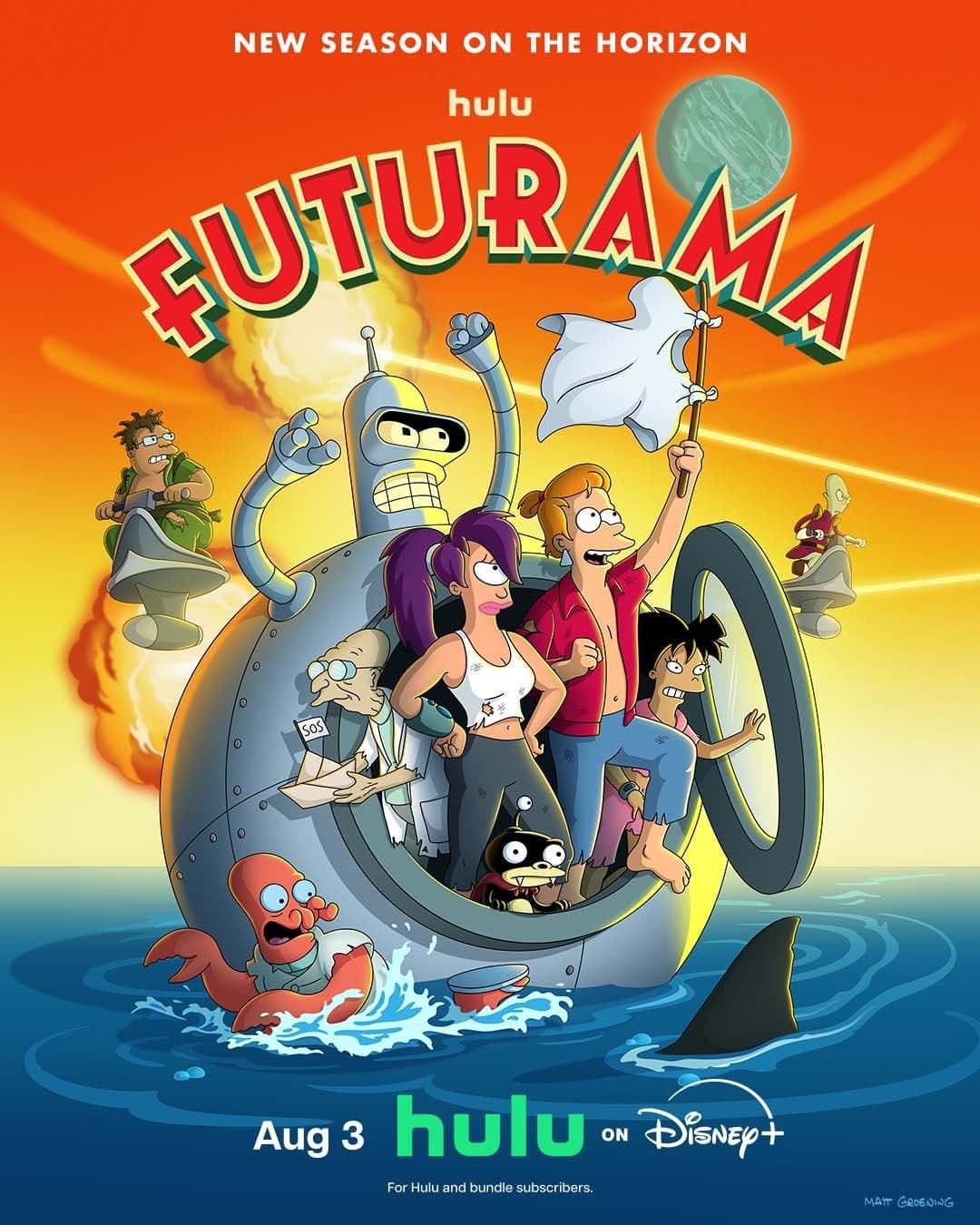 Novos detalhes sobre a temporada 14 de Futurama Futurama-temporada-14-Poster Novos detalhes sobre a temporada 14 de Futurama