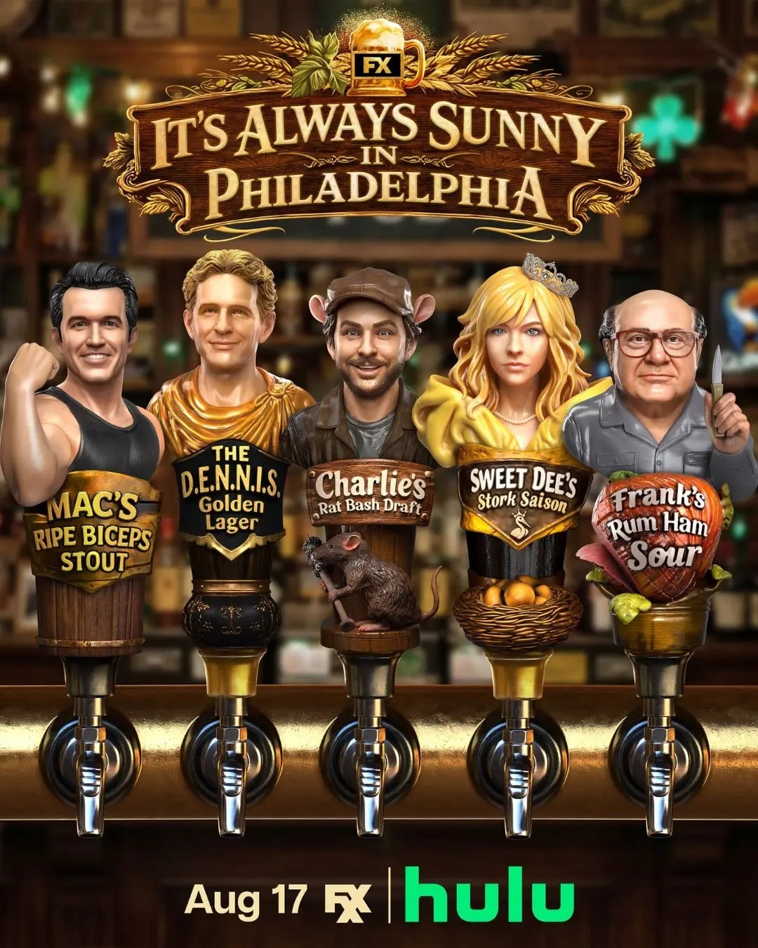 Its-Always-Sunny-in-Philadelphia-Poster-Temporada-18 It's Always Sunny in Philadelphia: data da 18ª temporada é confirmada