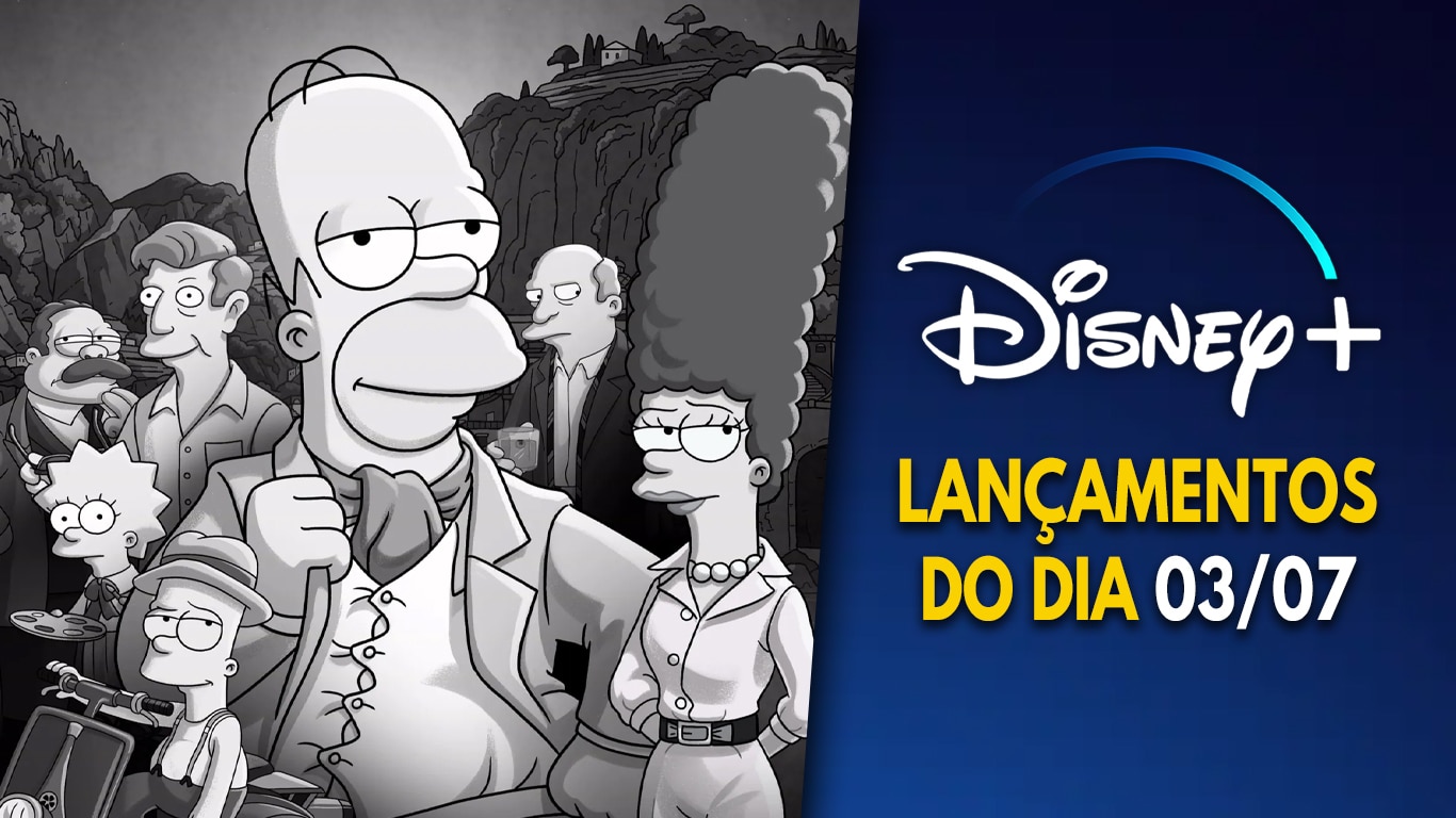 Lancamentos-Disney-Plus-do-dia-03-07-2026 Disney+ adiciona Gilmore Girls, 2º especial de Os Simpsons e mais 5 lançamentos
