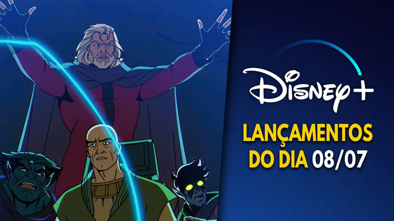 X-Men '97, Family Guy e mais: os lançamentos desta quarta (08/07) no Disney+ Lancamentos-Disney-Plus-do-dia-08-07-2026 X-Men '97, Family Guy e mais: os lançamentos desta quarta (08/07) no Disney+
