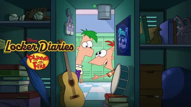 Locker-Diaries-Phineas-And-Ferb Disney+ lança 2ª temporada de Uma Loja para Assassinos e mais 5 novidades